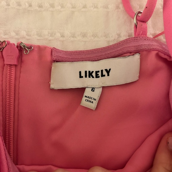 Likely Pink Ruffled Dress - Picture 3 of 3